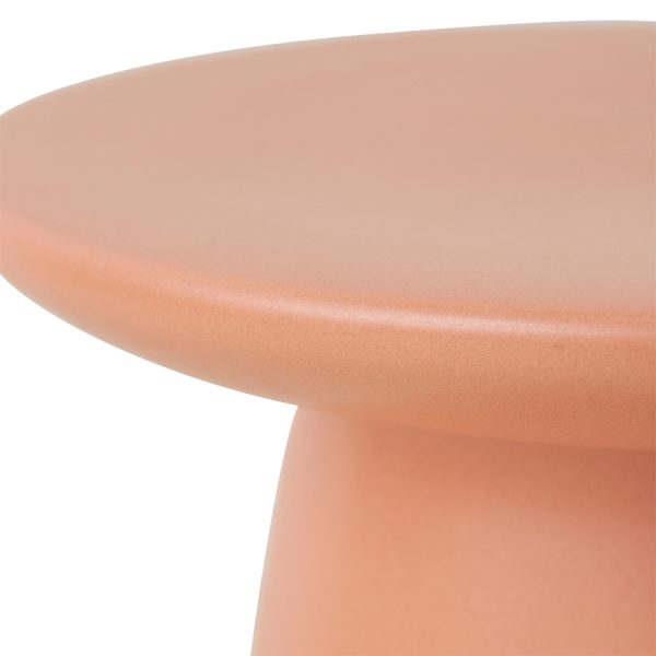 Earthenware side table M peach – Bild 3